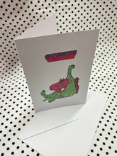 Load image into Gallery viewer, 'Cat Battle' Parody Greeting Card