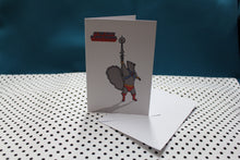 Load image into Gallery viewer, 'Grey Squirrel' Parody Greeting Card