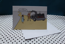 Load image into Gallery viewer, 'Yellow Roads' Parody Greeting Card
