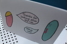 Load image into Gallery viewer, Sausage ‘What Cat?’ Greeting Card