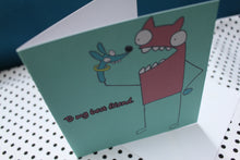 Load image into Gallery viewer, ‘Puppet Pal’ Best Friend Greeting Card