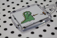 Load image into Gallery viewer, ‘Dragon Duel’ Keyring