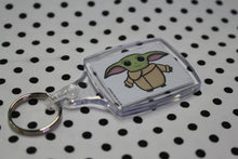 Load image into Gallery viewer, ‘The Little Sprout’ Baby Alien Keyring