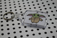 Load image into Gallery viewer, ‘The Little Sprout’ Baby Alien Keyring