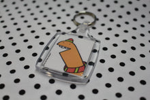 Load image into Gallery viewer, ‘Toasty Worm’ Keyring