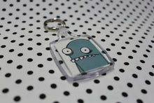 Load image into Gallery viewer, ‘Sad Monster’ Keyring