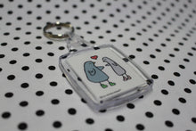 Load image into Gallery viewer, ‘Love Birds’ Keyring
