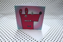 Load image into Gallery viewer, ‘Googly Bow Tie Guy’ Greeting Card