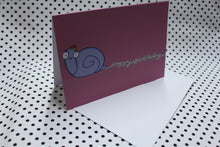 Load image into Gallery viewer, ‘Snail Trail’ Greeting Card
