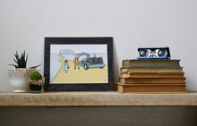 Load image into Gallery viewer, ‘Yellow Roads’ Parody Art Print