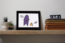 Load image into Gallery viewer, Sausage ‘Trek Off’ Art Print A5