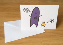 Load image into Gallery viewer, Sausage ‘Trek Off’ Greeting Card