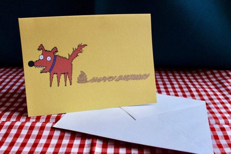 ‘Dog Doodle’ Greeting Card