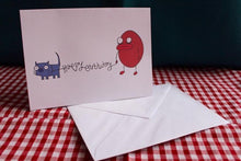 Load image into Gallery viewer, ‘Cat Walk’ Greeting Card