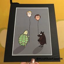 Load image into Gallery viewer, ‘Bat Balloons’ Art Print