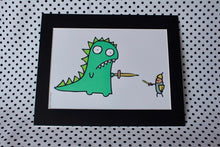 Load image into Gallery viewer, ‘Dragon Duel’ Art Print