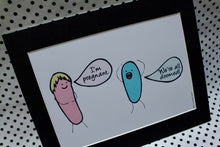 Load image into Gallery viewer, Sausage ‘Doomed’ Art Print A5