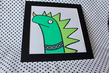 Load image into Gallery viewer, ‘Dinopunk’ Art Print Square