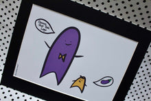 Load image into Gallery viewer, Sausage ‘Trek Off’ Art Print A5