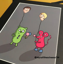 Load image into Gallery viewer, ‘Bear Balloons’ Art Print