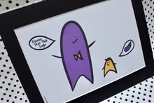 Load image into Gallery viewer, Sausage ‘Trek Off’ Art Print A5