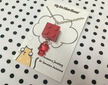 Load image into Gallery viewer, LEGO Brick Kitty Necklace