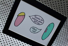 Load image into Gallery viewer, Sausage ‘What Cat?’ Art Print A5