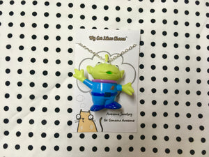 V4 Toy Story Alien 3D Necklace