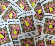 Load image into Gallery viewer, ‘Cheese Cat’ Enamel Pin Badge
