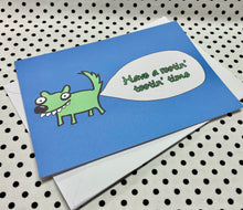 Load image into Gallery viewer, ‘Dog Bubble Bum’ Birthday Greeting Card
