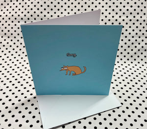 ‘Sorry Dog’ Greeting Card