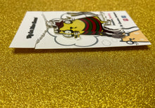 Load image into Gallery viewer, ‘Kitty Krueger’ Eco Acrylic Horror Cheese Cat Pendant Necklace on Silver Plated Chain
