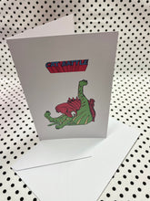 Load image into Gallery viewer, &#39;Cat Battle&#39; Parody Greeting Card
