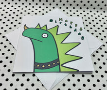 Load image into Gallery viewer, ‘Dinopunk’ Birthday Greeting Card
