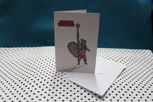 Load image into Gallery viewer, &#39;Grey Squirrel&#39; Parody Greeting Card
