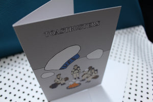 'Toastbusters' Parody Greeting Card