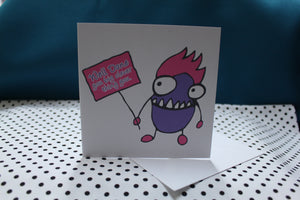 ‘Clever Thing’ Greeting Card