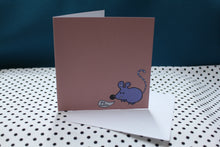 Load image into Gallery viewer, ‘Bubble Mouse’ Greeting Card
