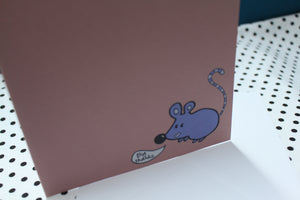‘Bubble Mouse’ Greeting Card