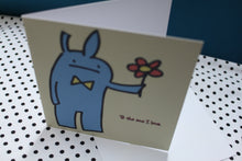 Load image into Gallery viewer, ‘Sweet Bunny’ Valentine’s Love Greeting Card
