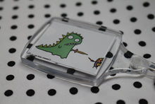 Load image into Gallery viewer, ‘Dragon Duel’ Keyring
