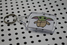 Load image into Gallery viewer, ‘The Little Sprout’ Baby Alien Keyring
