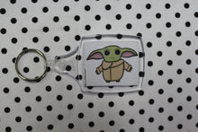 Load image into Gallery viewer, ‘The Little Sprout’ Baby Alien Keyring
