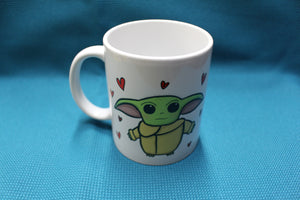 ‘The Little Sprout’ Baby Alien Mug
