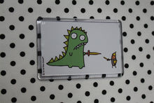 Load image into Gallery viewer, ‘Dragon Duel’ Fridge Magnet

