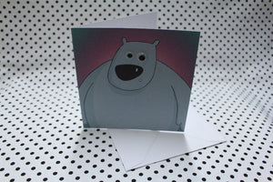 ‘Googly Bear’ Greeting Card