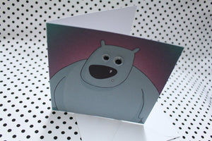 ‘Googly Bear’ Greeting Card