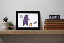 Load image into Gallery viewer, Sausage ‘Trek Off’ Art Print A5
