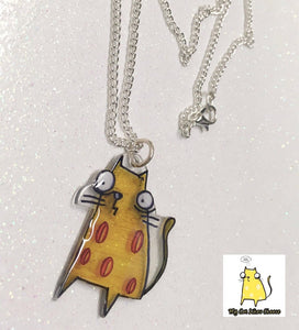 ‘Cheese Cat’ Necklace