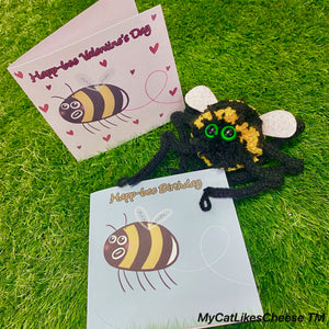 ‘Happ-Bee Valentine’s Day’ Love Greeting Card